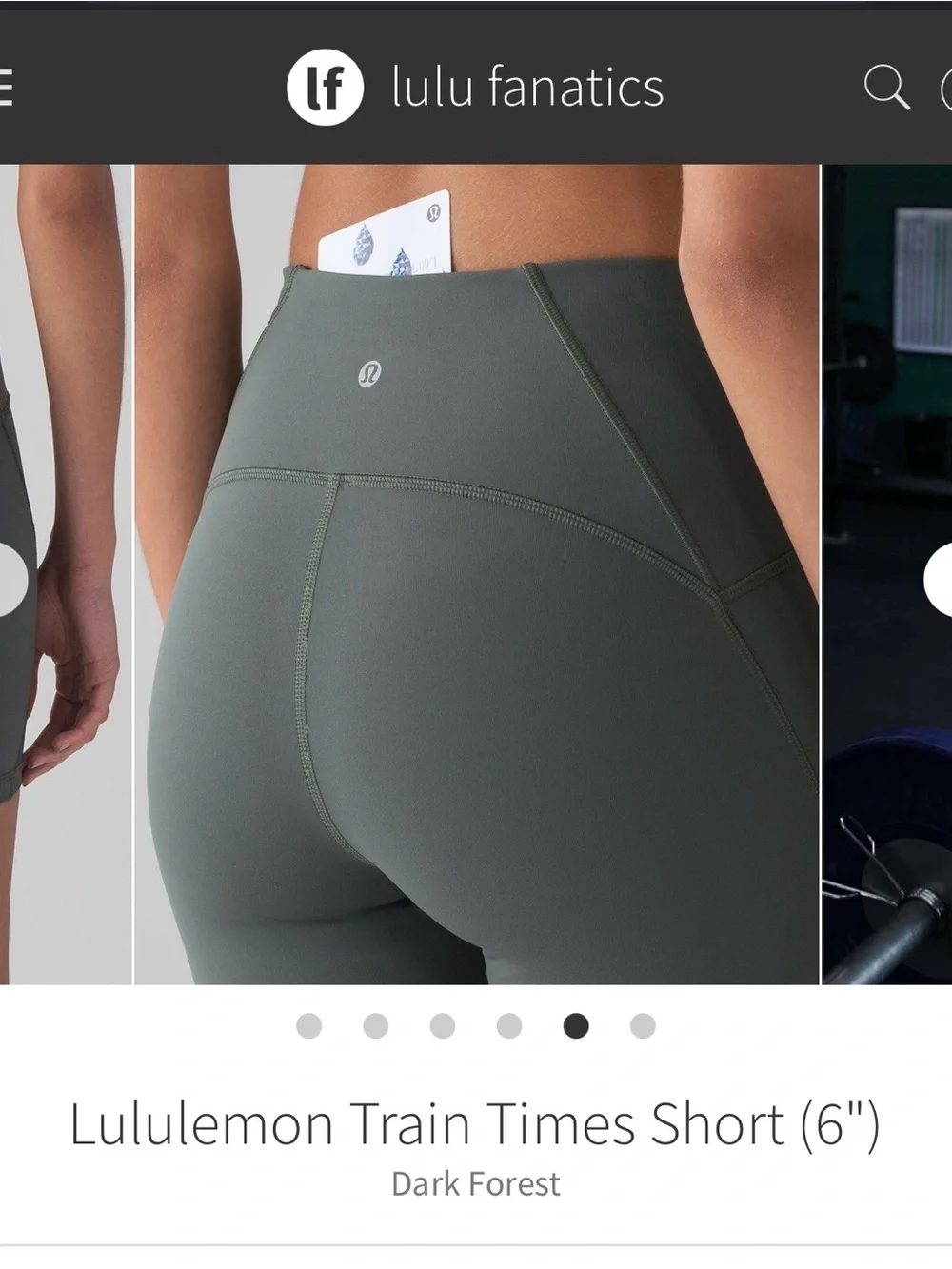 Lululemon Bike Short (6